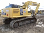 Back corner of used Komatsu